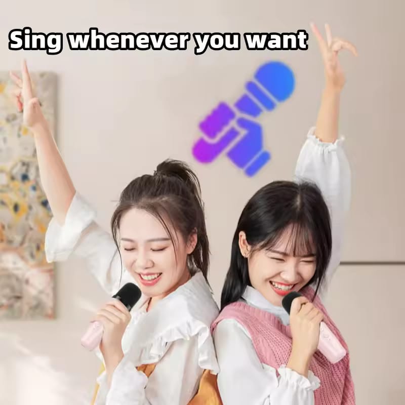 Wireless Bluetooth Speaker with Mic Rechargeable