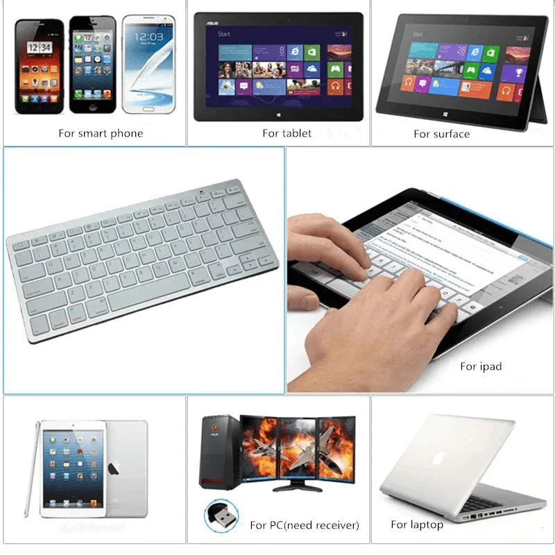 X5 wireless bluetooth keyboard ultra-thin - Prozone