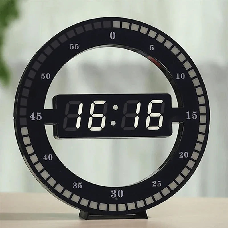 Digital led desktop / wall clock - Prozone