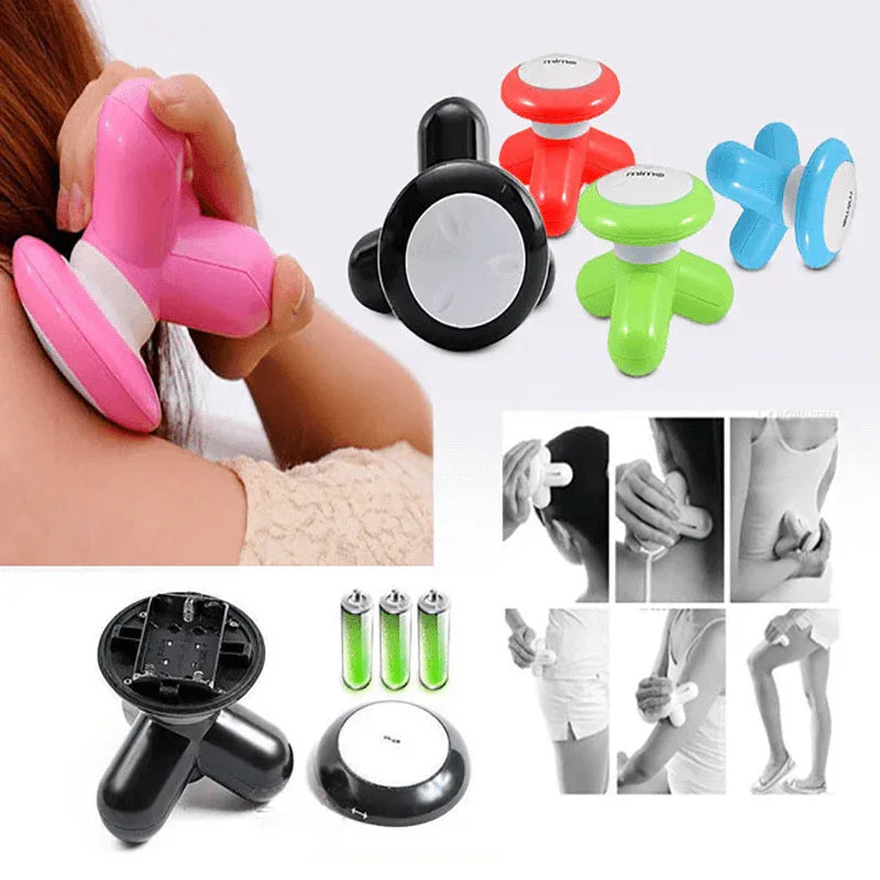 Mini portable massager handled full body massage relaxation - Prozone
