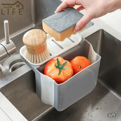 Double suction cup hanging sink drain basket - Prozone