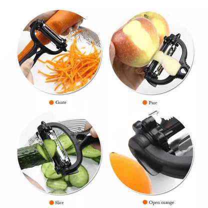 360 degree rotary kitchen tool vegetable fruit peeler - Prozone