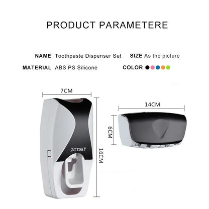 Toothpaste dispenser and wall mount holder - Prozone