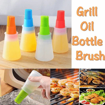 Silicone brush oil bottle pack of 2 - Prozone