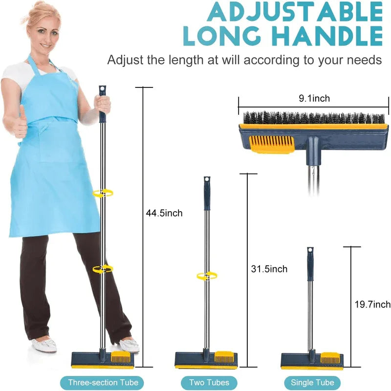 Bathroom cleaning brush with scraper - Prozone