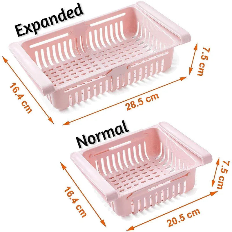 Adjustable fridge storage basket - Prozone