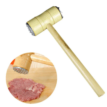 Wooden double sided meat hammer - Prozone