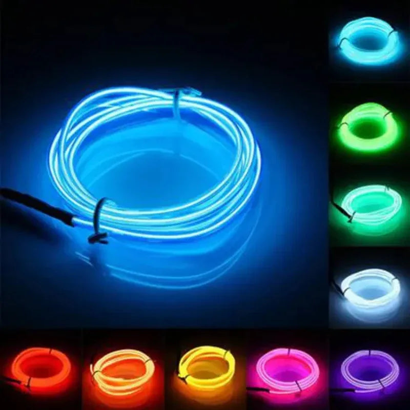 Wire flash rope, led strip, flexible neon lamp, glow string - Prozone