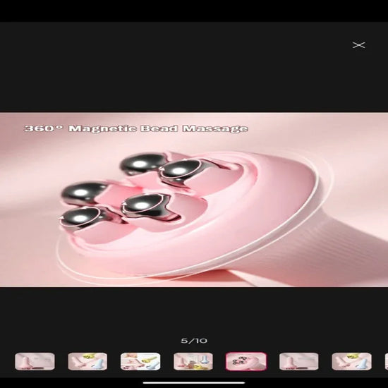 5 Bead Ball Roller Massager 360 Rotate Pressotherapy - Prozone