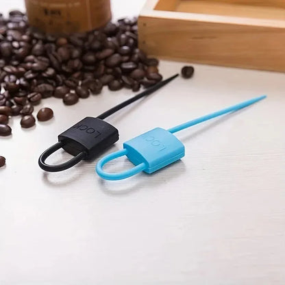 3pcs New Multifunctional Locking Silicone Strap Binding Rope - Prozone