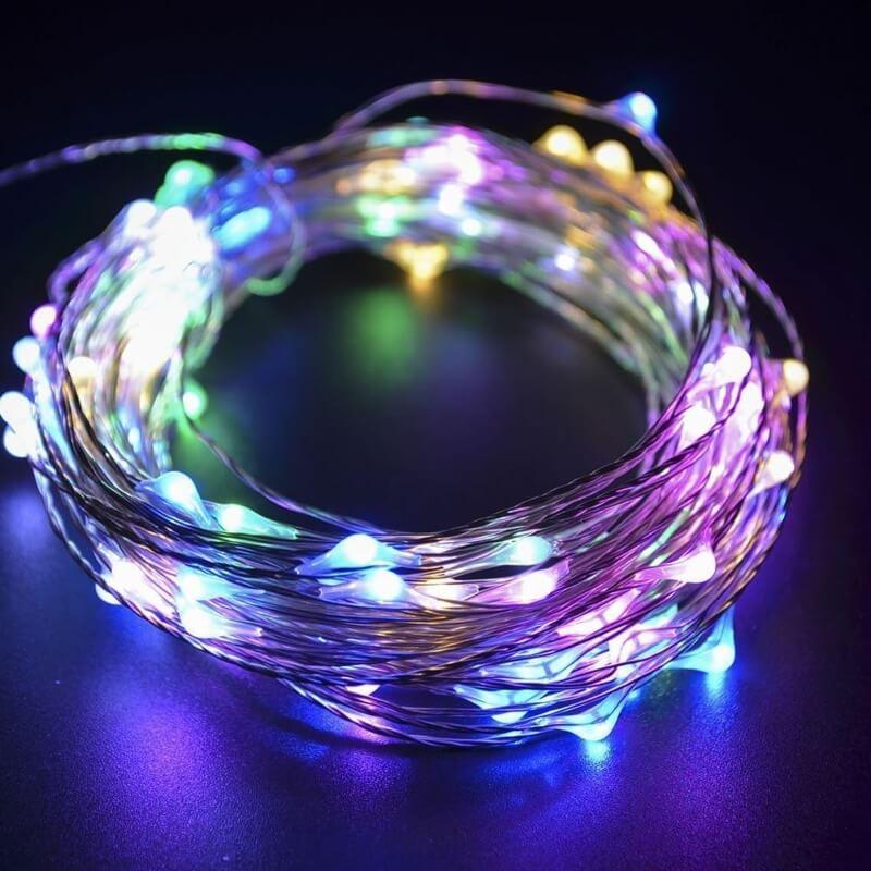 14 feet multi fairy light string - Prozone