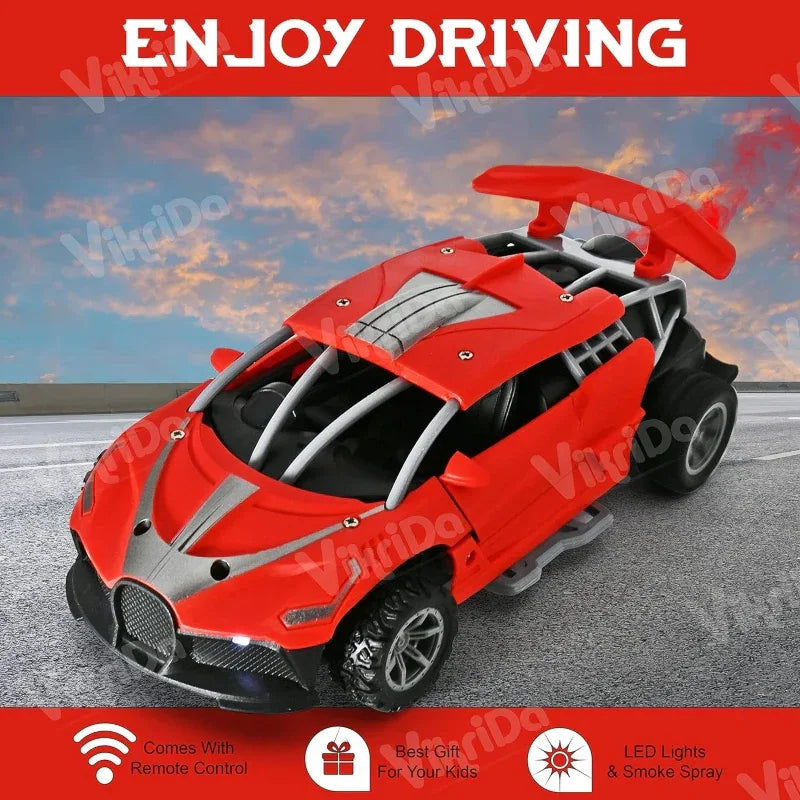 Remote control car, doors open, smoke option. - Prozone