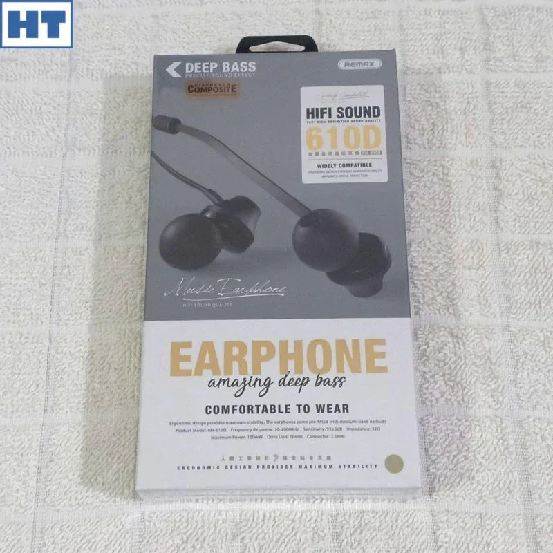 Remax stereo handsfree rm 610d - Prozone