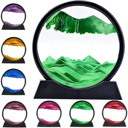 3d sandscape moving sand art picture rsound glas - Prozone