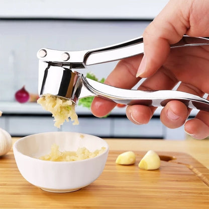 Stainless steel garlic press rocker - Prozone