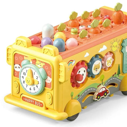 Kids multifunctional puzzle activity school bus - Prozone