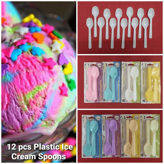 Set of 12 ice cream spoons - Prozone