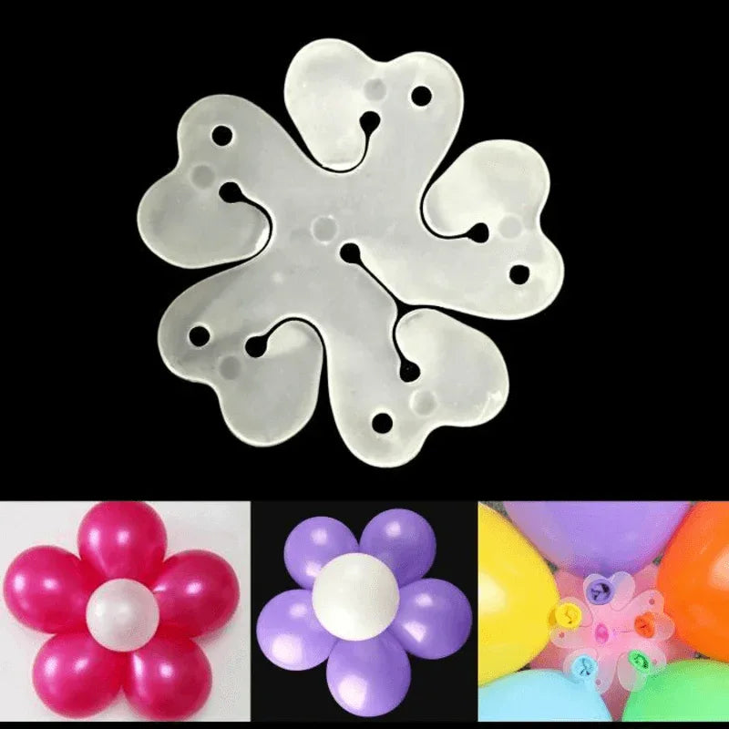Flower shape balloon clip - Prozone