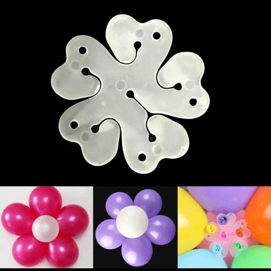 Flower shape balloon clip - Prozone