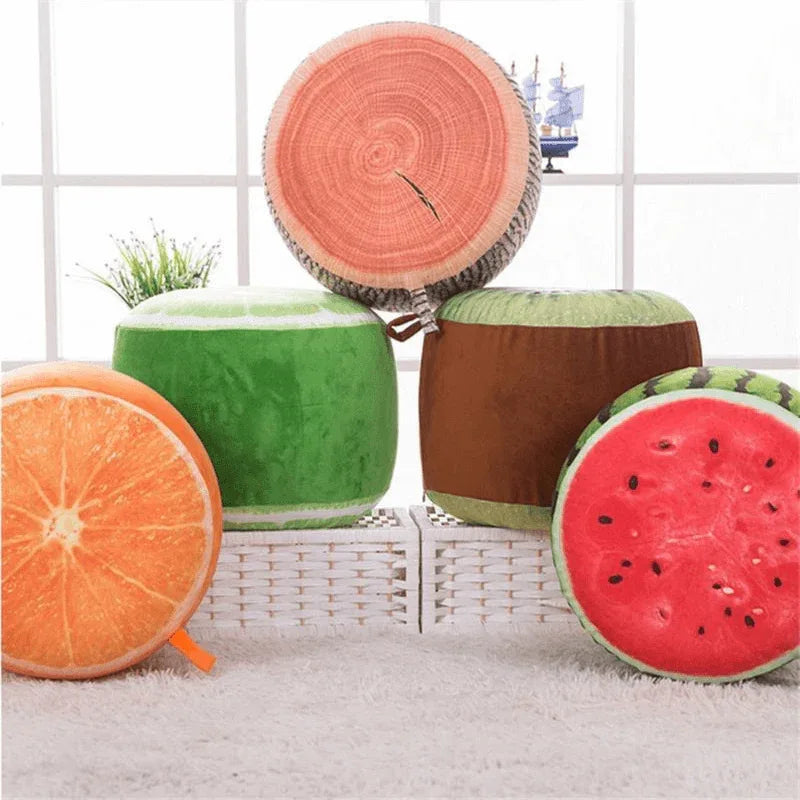 3d fruit inflatable foldable stool - Prozone