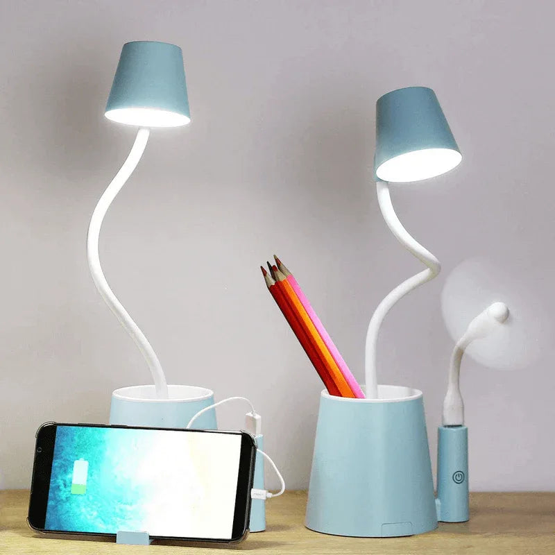 Small usb rechargeable desk lamp for kids - Prozone