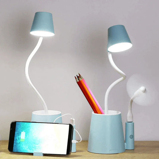 Small usb rechargeable desk lamp for kids - Prozone