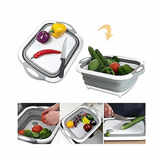 3 in 1 board with colander foldable multi-function - Prozone