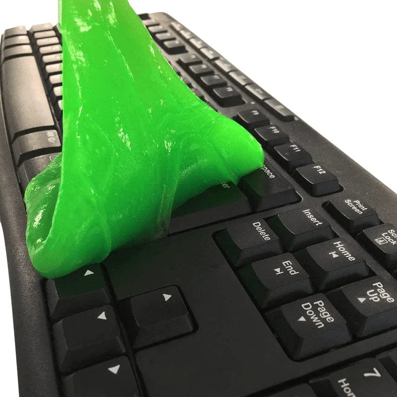Pack of 4 reusable dust dirt keyboard cleaning putty for your pc - Prozone