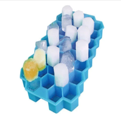Reusable silicone ice honeycomb cube molds (2 pack) - Prozone
