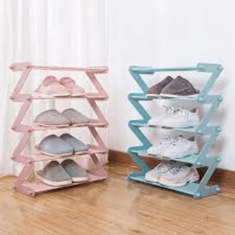 Simplicity z-shaped 5 -tier shoe rack - Prozone