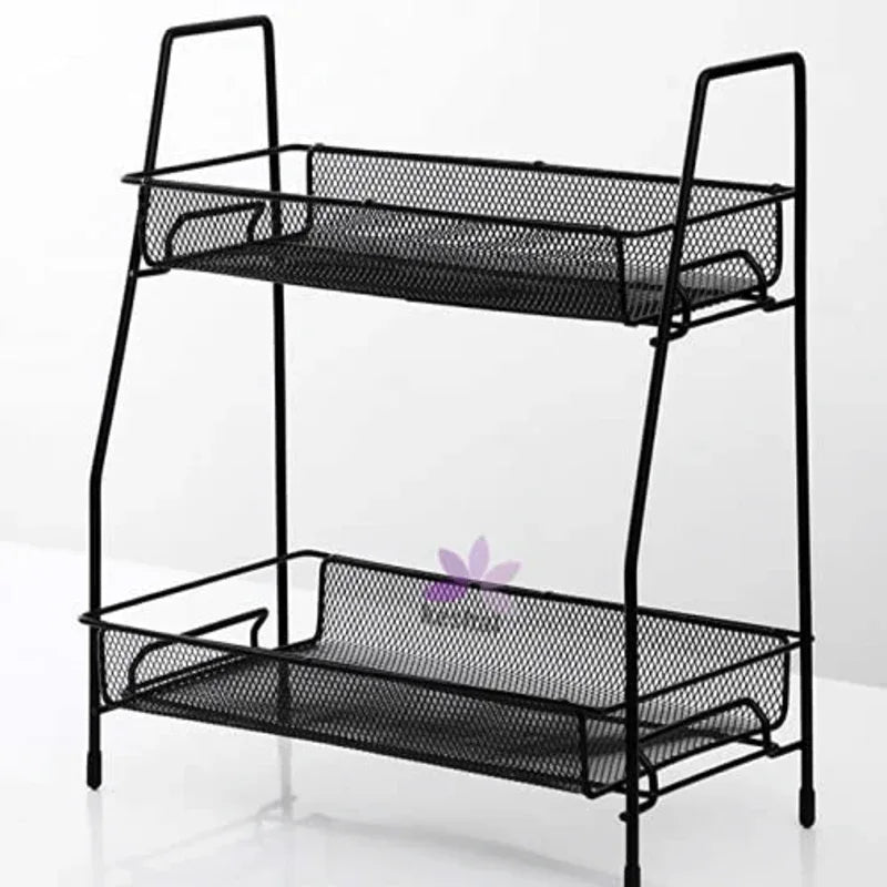 Kitchen portable modern storage 2 layer spice rack - Prozone