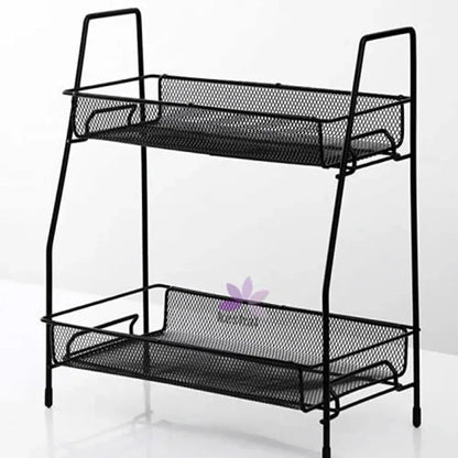 Kitchen portable modern storage 2 layer spice rack - Prozone