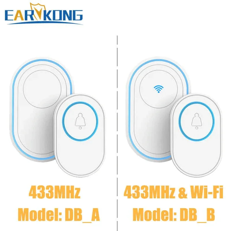 Smart wireless doorbell alarm system - Prozone