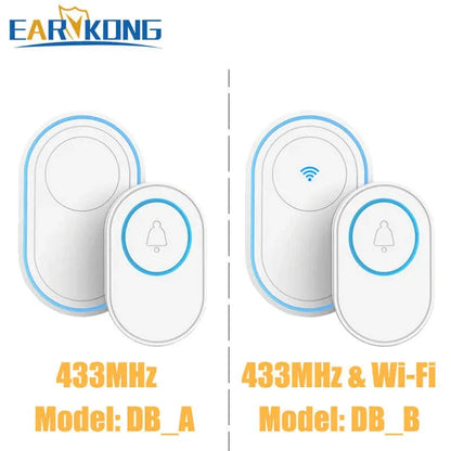 Smart wireless doorbell alarm system - Prozone