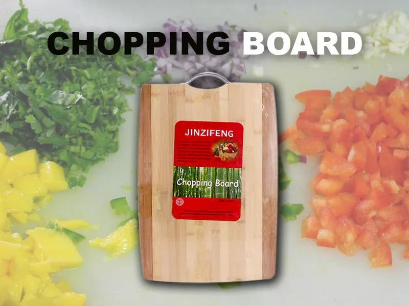 Wooden kitchen chopping cutting board with handle - Prozone