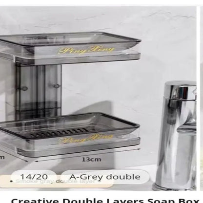 Creative Double Layers Soap Box - Prozone