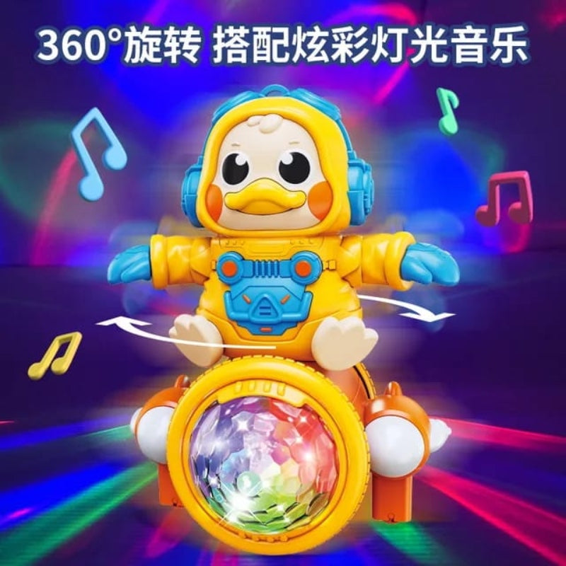 BATTERY OPERATED SPACE DUCK WITH LIGHT SOUNDS - Prozone