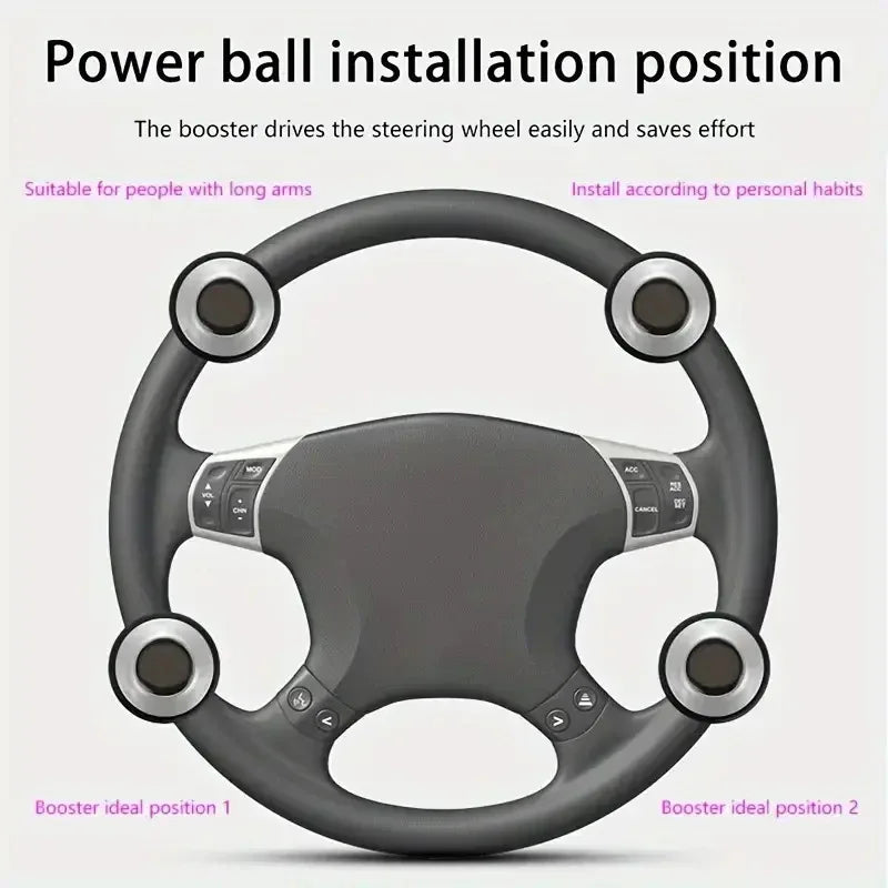 Power handle car hand control steering wheel 360 - Prozone