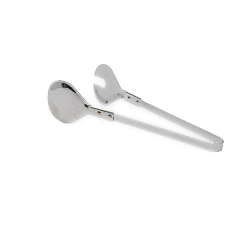 Stainless steel food serving tongs - Prozone