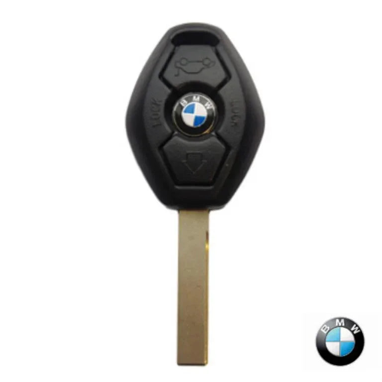 3 button key shell case cover fit for bmw 3 5 series - Prozone