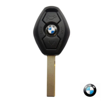 3 button key shell case cover fit for bmw 3 5 series - Prozone
