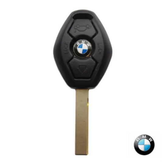 3 button key shell case cover fit for bmw 3 5 series - Prozone