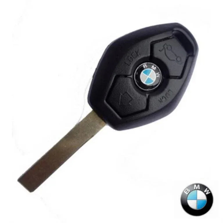 3 button key shell case cover fit for bmw 3 5 series - Prozone