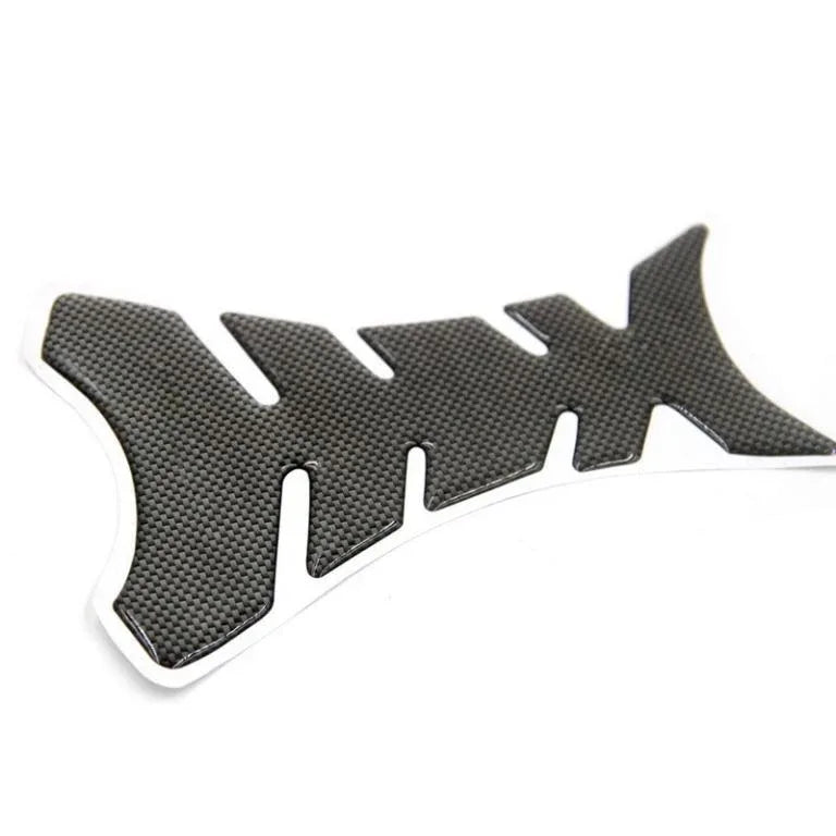 Carbon fiber tank protector for motorcycle - fish bone - Prozone