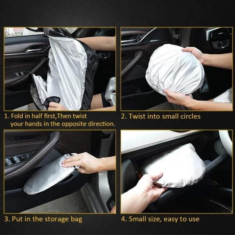 Car Windshield Sun Shade Front Window Block UV Rays & Sun Heat - Prozone