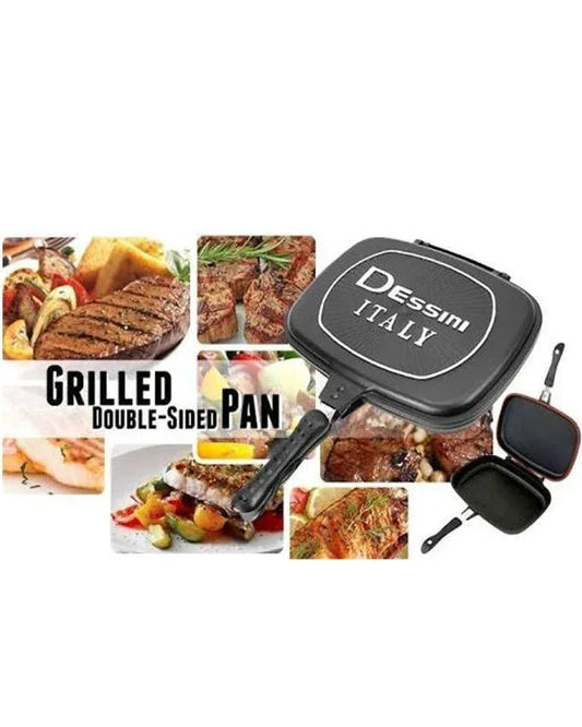 ceramic coated double sided fry pan - Prozone