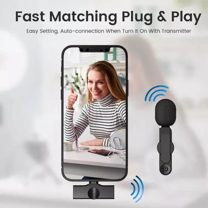2.4g lavalier wireless microphone for type c - Prozone