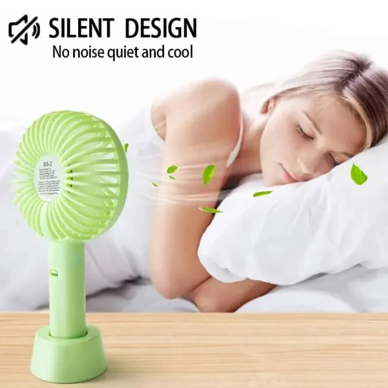 Usb mini handheld fan cooler portable small charging fan - Prozone