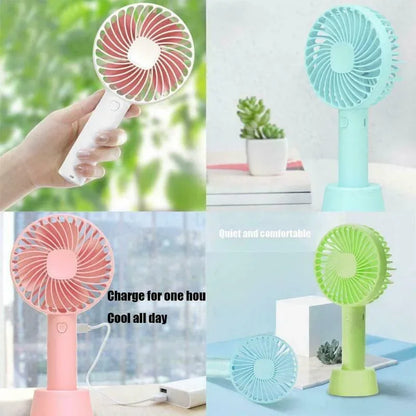 Usb mini handheld fan cooler portable small charging fan - Prozone