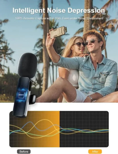 2.4g lavalier wireless microphone for type c - Prozone
